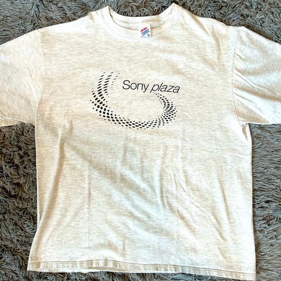 Jerzees | Shirts | Vintage 9s Sony Plaza Jerzees Tag Made In Usa | Poshmark